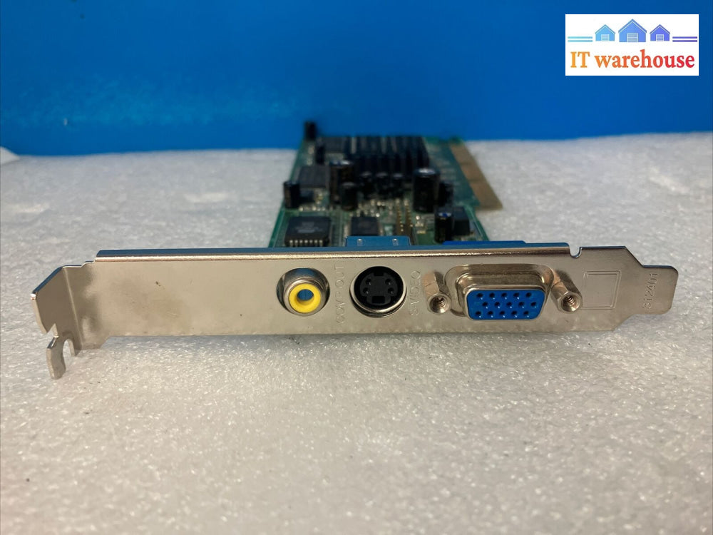 Agp Card Ati Radeon 7000 64M Tvo 1024-6112-04-Sa Pqb-Rv100-P112 Vga Comp Out