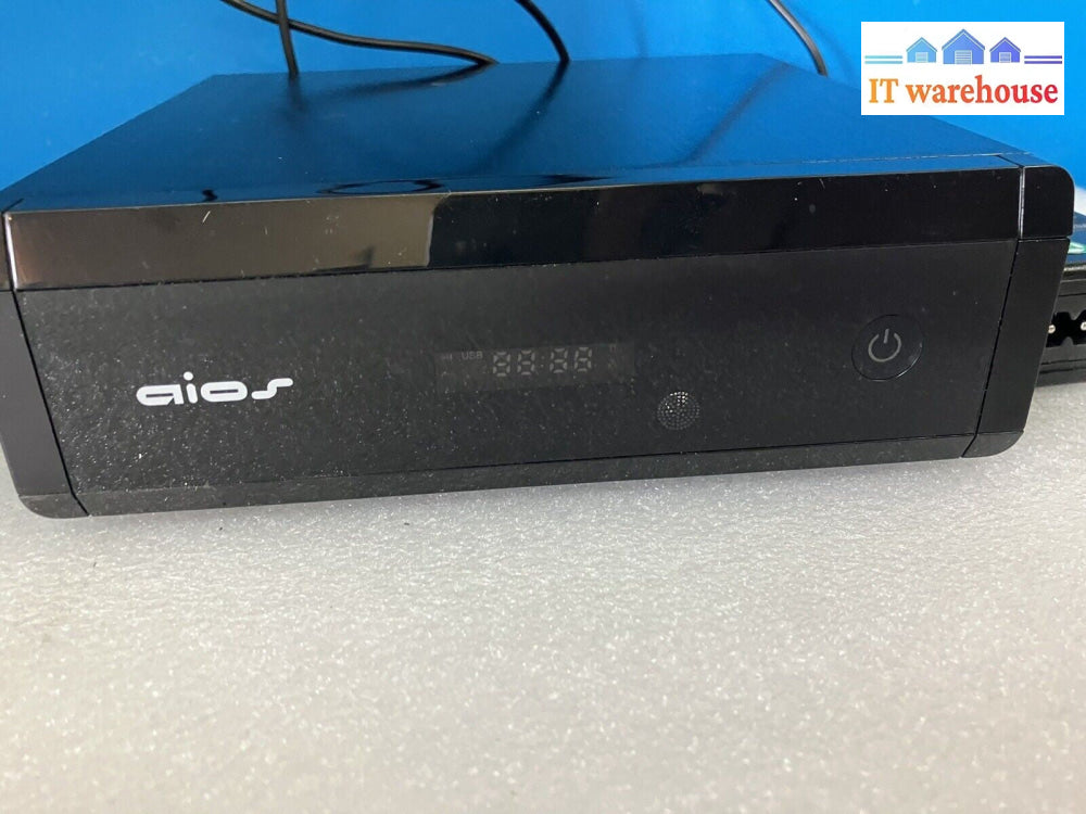 ~ AIOS Smart TV Box Dual USB Port HDMI COAX Optical YPbPr CVBS RJ45 W/ Adapter