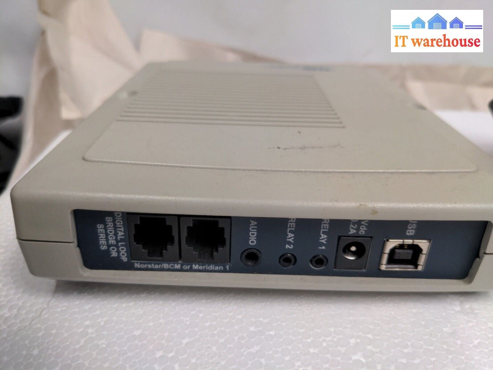 ALGO 4102 Digital AuxBox USB Call Recording for Digital Telephone + AC adapter