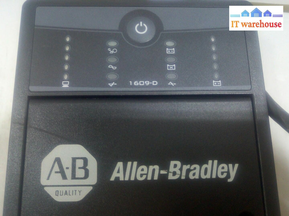 - ALLEN BRADLEY 1609-D FRONT CONTROL PANEL GES102S1000A3-L 2933091500