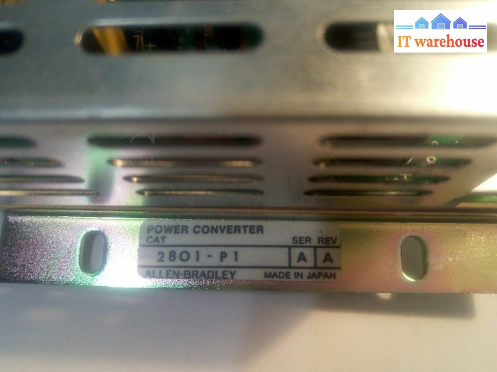 - Allen Bradley 2801-P1 Power Converter Series A Rev A PGR114C  