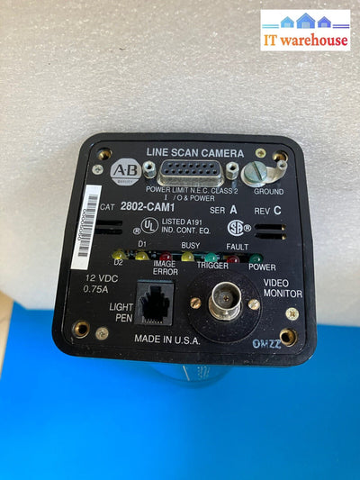 ~ ALLEN BRADLEY 2802-CAM1 LINE SCAN CAMERA