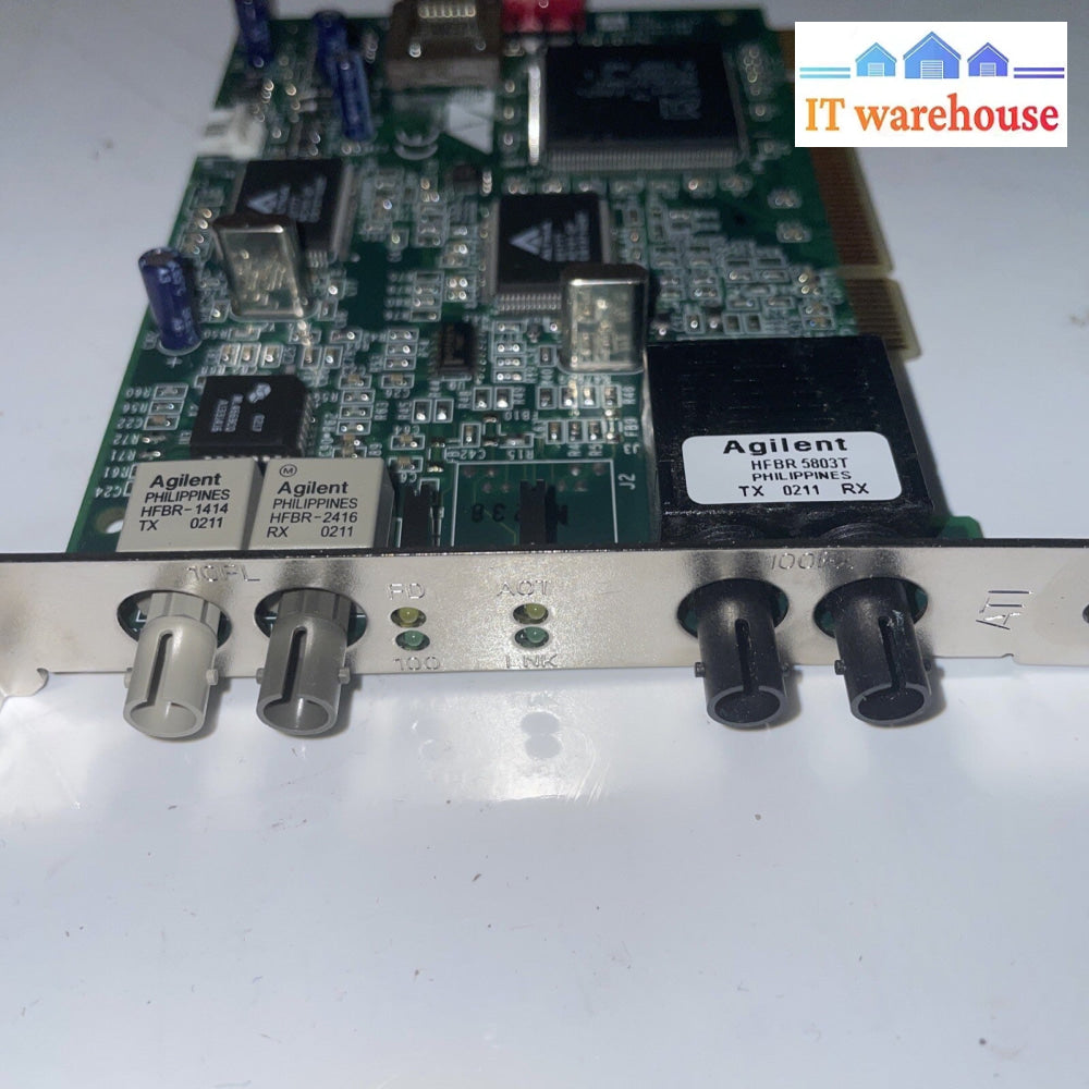 Allied Telesyn 2745FX DualFiber PCI Network Card