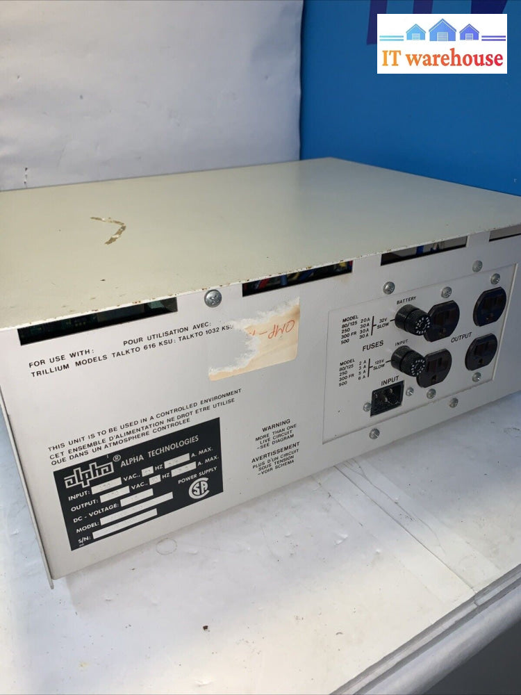 Alpha 250 power source TIG / Stick welding power supply