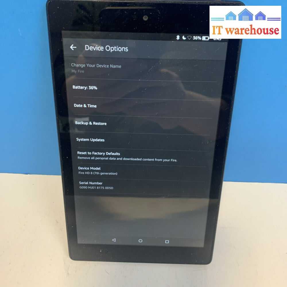 Amazon Fire HD 8 Tablet 32GB 7th Generation