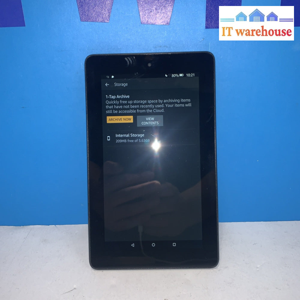 Amazon Kindle Fire 7 tablet 6GB Black 5th Generation Sv98ln