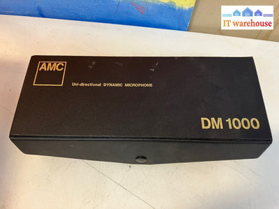 ~ AMC DM-1000 UNI-DIRECTIONAL DYNAMIC CARDIOID MICROPHONE