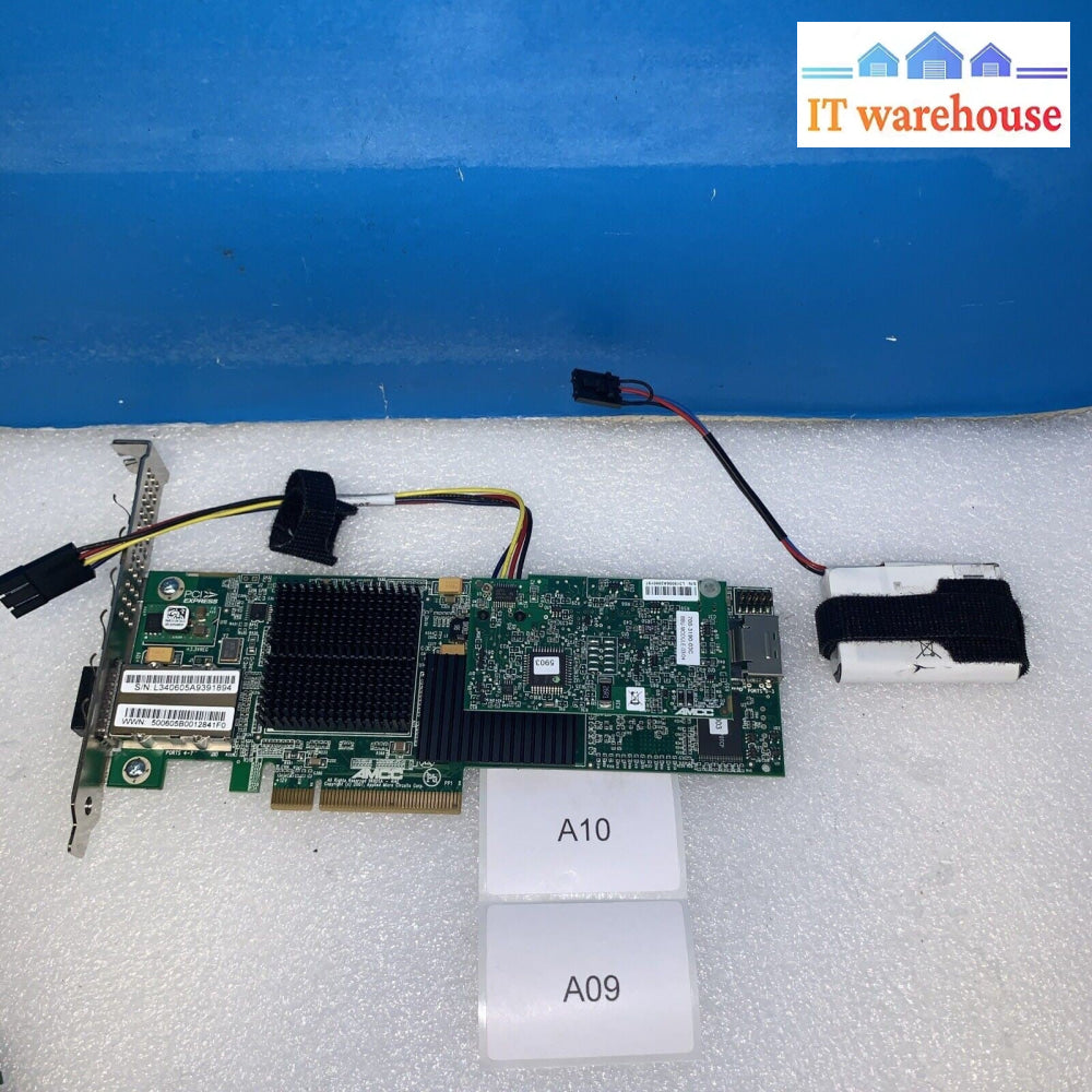 AMCC 3Ware 9690SA-4i4E 4-Port 3Gb SATA SAS RAID Controller PCI-E x8 700-3406-01L