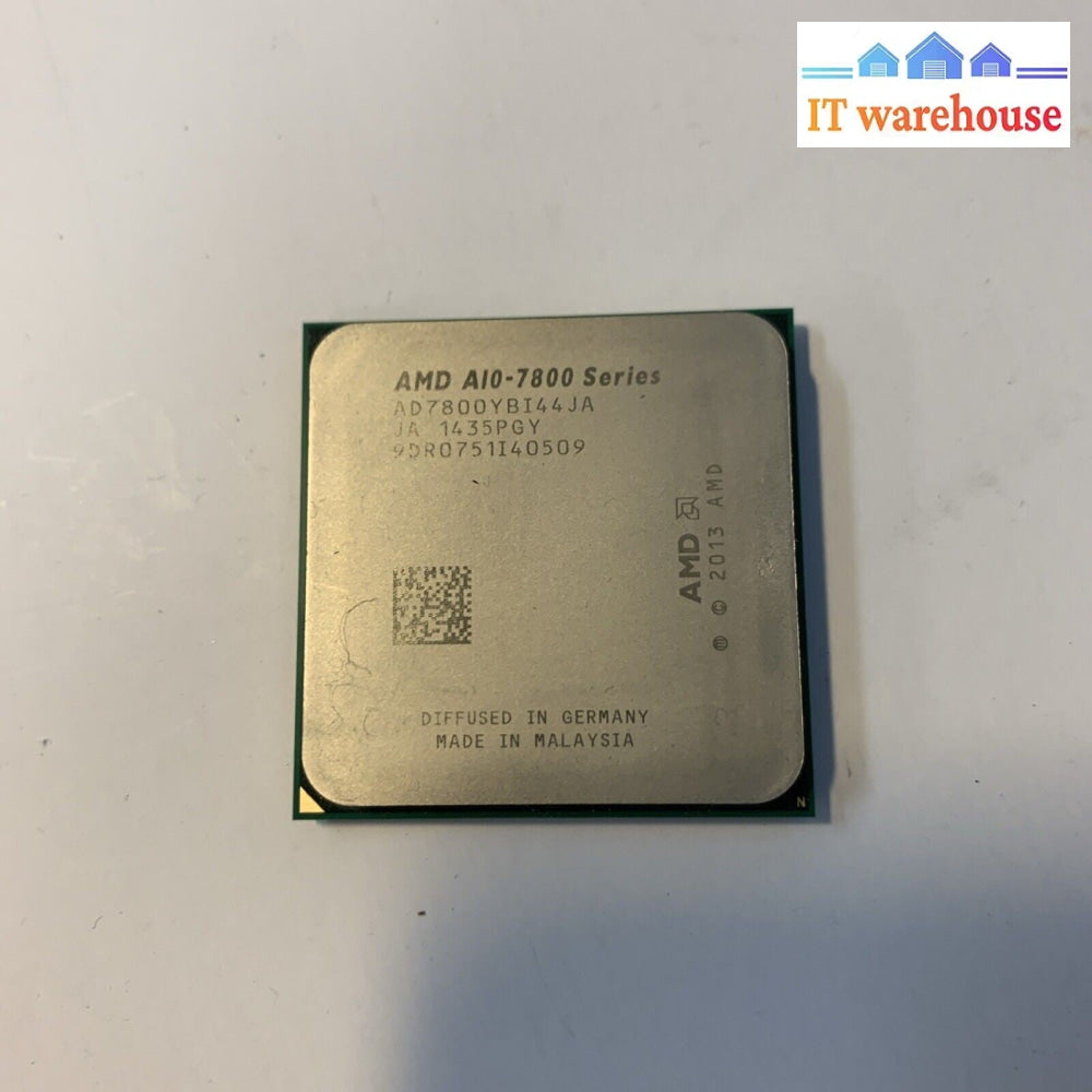 AMD A10-7800 3.50Ghz Quad-Core 4MB 4-Threads Socket FM2+ CPU P/N: AD7800YBI44JA