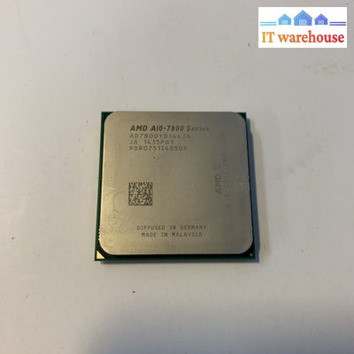 AMD A10-7800 3.50Ghz Quad-Core 4MB 4-Threads Socket FM2+ CPU P/N: AD7800YBI44JA