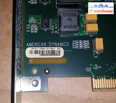 American Dynamics 0312-1035-01 Rev: Co Card