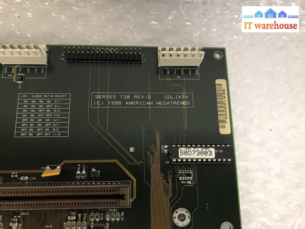 American Megatrends Goliath Series 730 S730 motherboard system board ECN730.06