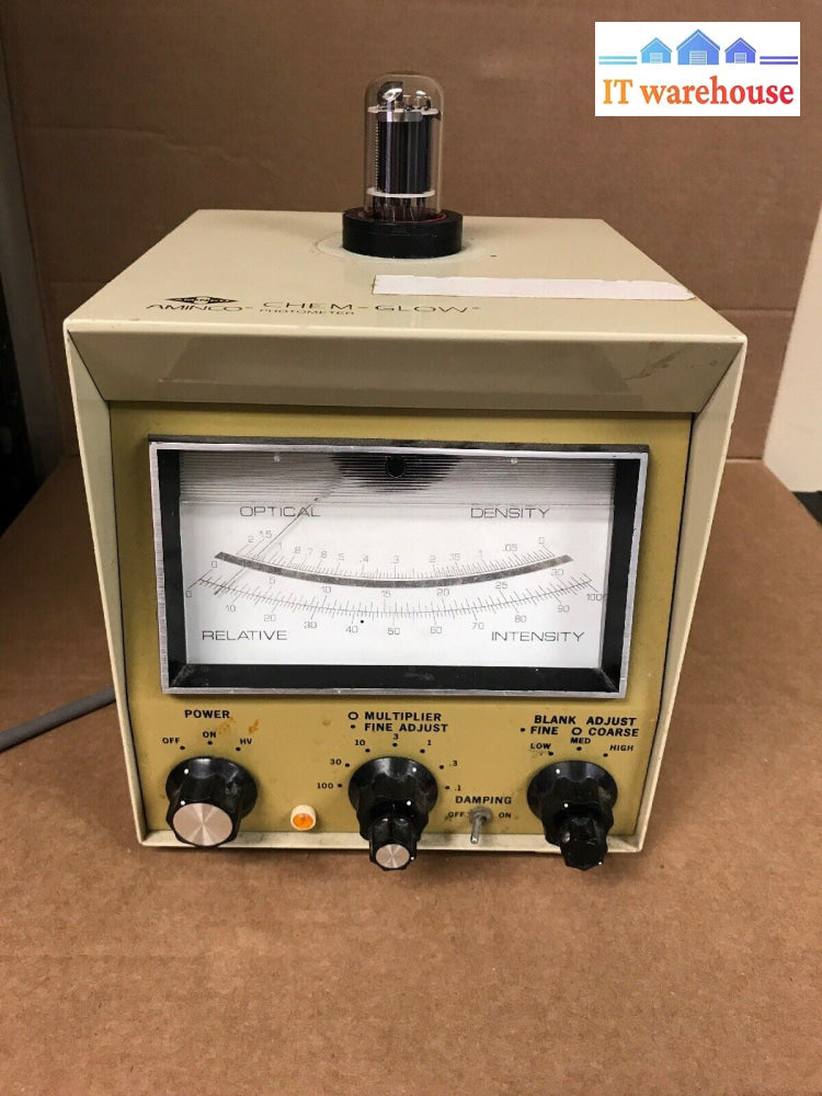 AMINCO  J-7441B CHEM-GLOW PHOTOMULTIPLIER