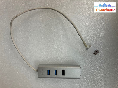~ Anker A7514 Unibody USB to 3-Port USB 3.0 and Ethernet Hub Adapter / Converter