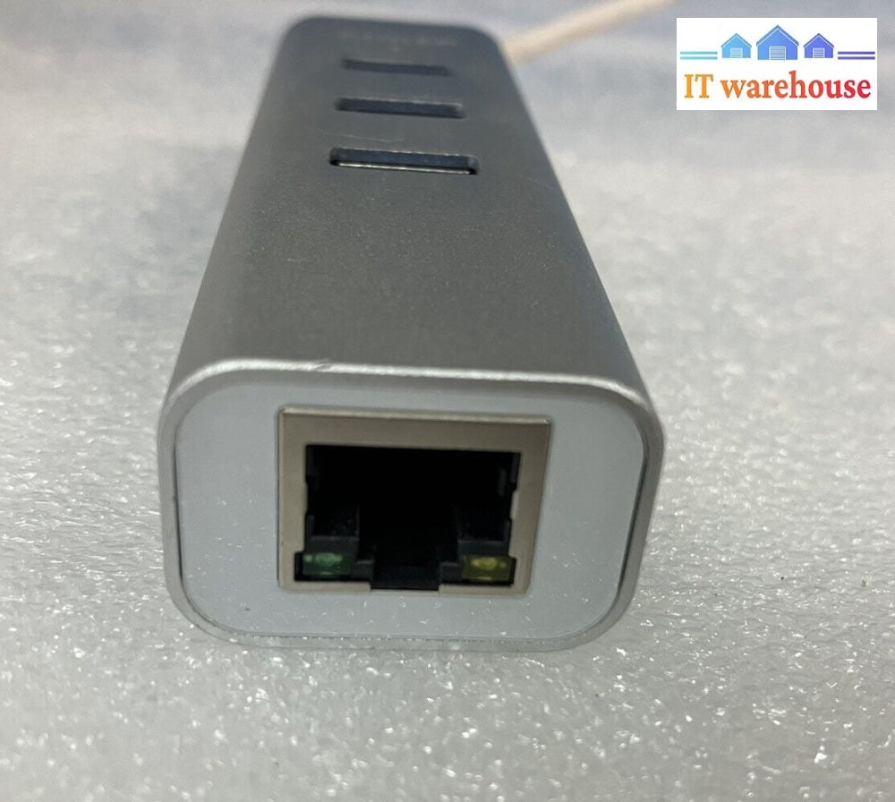 ~ Anker A7514 Unibody USB to 3-Port USB 3.0 and Ethernet Hub Adapter / Converter