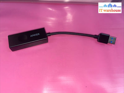 Anker USB 3.0 to RJ45 Gigabit Ethernet Adapter Supporting 10/100/1000 Ethernet