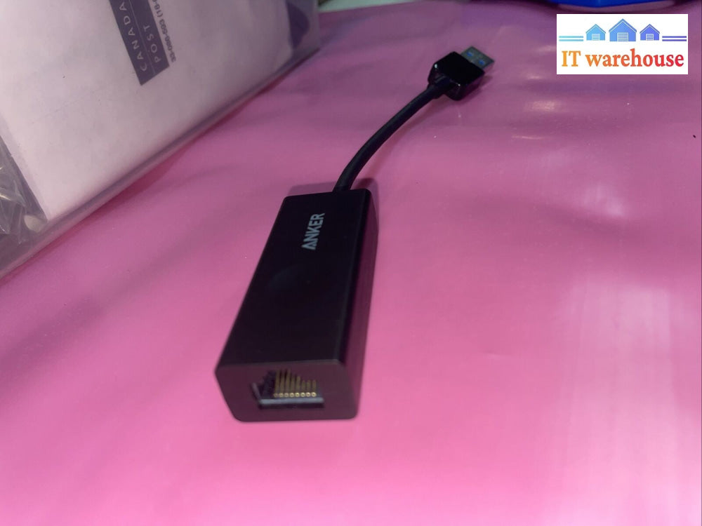 Anker USB 3.0 to RJ45 Gigabit Ethernet Adapter Supporting 10/100/1000 Ethernet