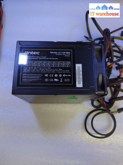 Antec CP-850 850W PSU ATX Power Supply (4/8PIN CPU, 2x 6+2PIN PCI-E) Tested -