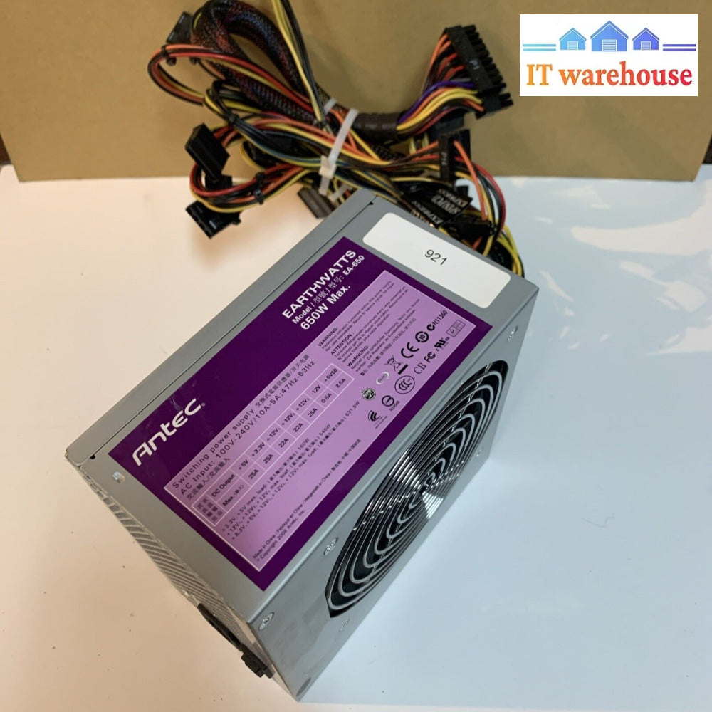 Antec EA-650 Earthwatts 650W ATX Desktop Power Supply