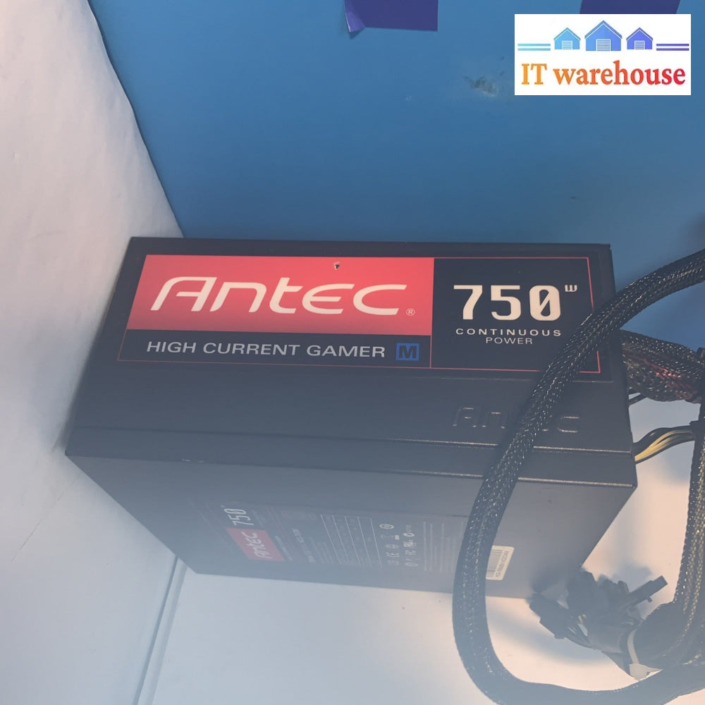 Antec HCG-750M 750W High Current Gamer Power Supply (4 + 4 CPU Dual 6 + 2 PCI-E)