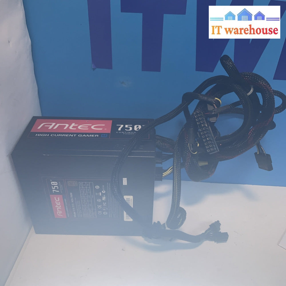 Antec HCG-750M 750W High Current Gamer Power Supply (4 + 4 CPU Dual 6 + 2 PCI-E)