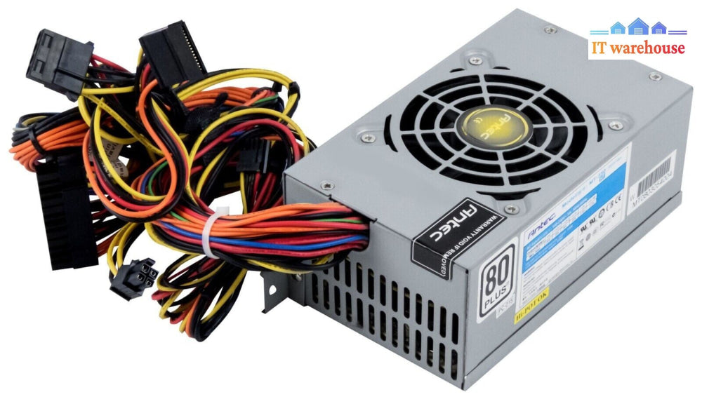Antec MT-350 80 Plus 350W Micro-ATX Power Supply 20+ 4 Pin 24 Pin Tested