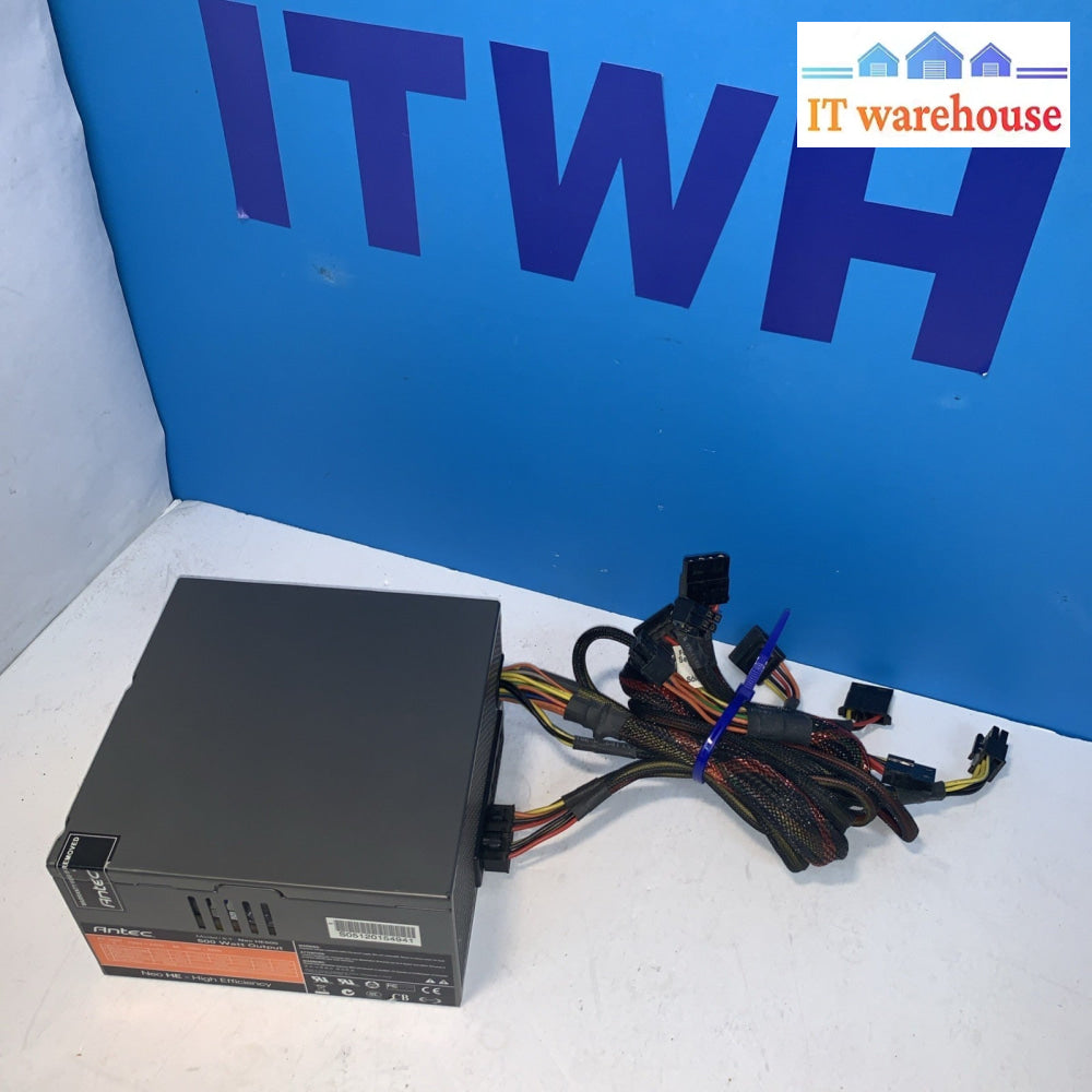 Antec NEO HE500 500W Power Supply ATX (24/8/4/ No PCIE)