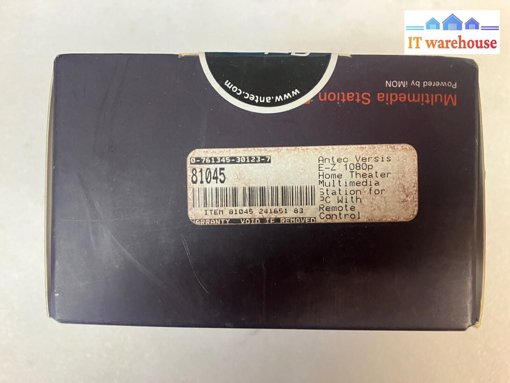 ~ Antec VERIS MULTIMEDIA STATION E-Z Home Theater Upgrade Media Components