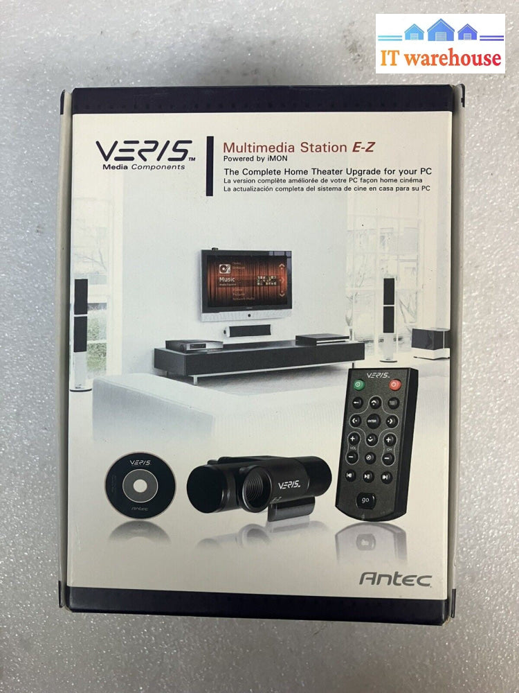 ~ Antec VERIS MULTIMEDIA STATION E-Z Home Theater Upgrade Media Components
