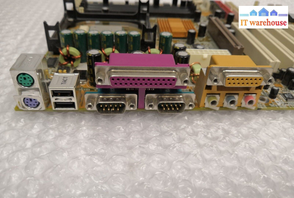 - ANTIQUE P4 MOTHERBOARD P4XA-BV MP27P4XABV1 W/P4 CPU