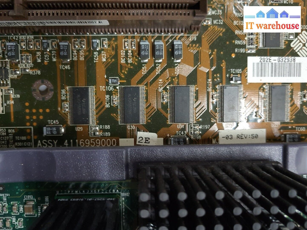 - Antique Sun Ultra Server Board 202E-032938 4116959000 Wss200 # 11942