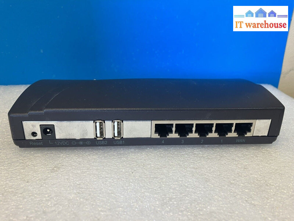 ~ AOpen AOR-411 Broadband Router USB Print Server 90.18R10.411