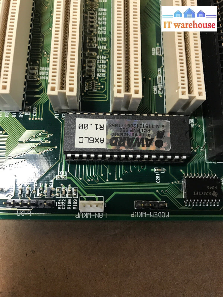 AOPEN AX6LC SLOT1 ISA PCI SDRAM MOTHERBOARD with PII SL2QA cpu