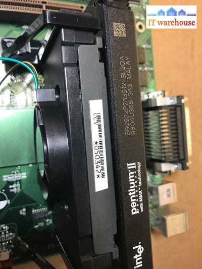 AOPEN AX6LC SLOT1 ISA PCI SDRAM MOTHERBOARD with PII SL2QA cpu