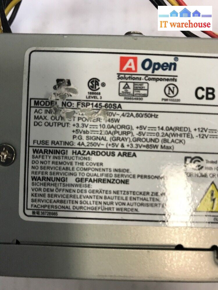 AOpen FSP FSP145-60SA Slimline SFF power supply