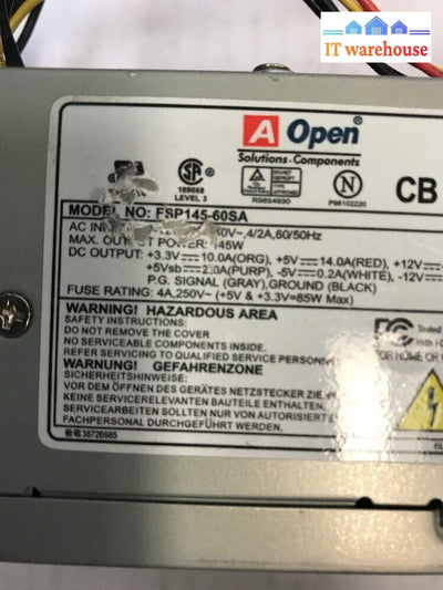 AOpen FSP FSP145-60SA Slimline SFF power supply