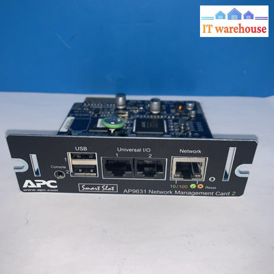 AP9631 APC UPS Network Management Card 2 with Environmental Monitoring