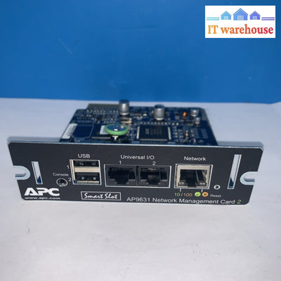 AP9631 APC UPS Network Management Card 2 with Environmental Monitoring