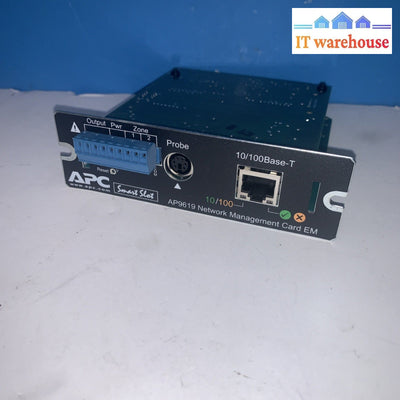 APC 10/100 Base T AP9619 Network Management Card