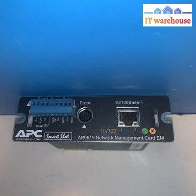 APC 10/100 Base T AP9619 Network Management Card