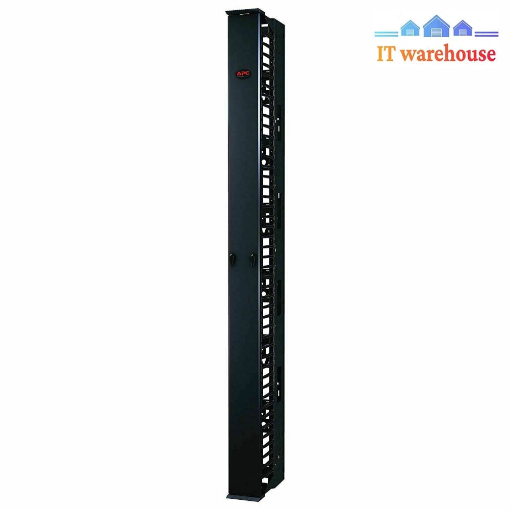 ⭐ APC AR8615 CDX Vertical Cable Manager 84 Inch x 6 Inch Wide Single-Sided
