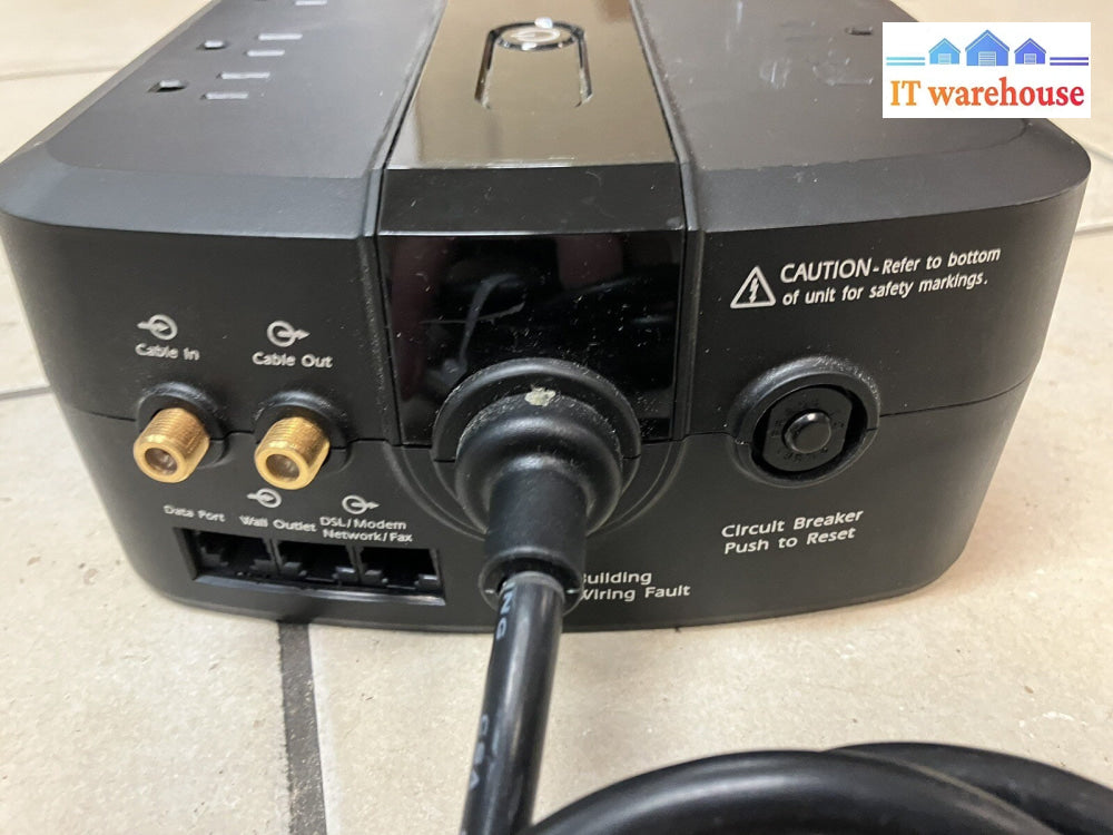 ~ APC BE650G ES UPS 390W 650VA Back Up Uninterruptible Power Supply (No Battery)