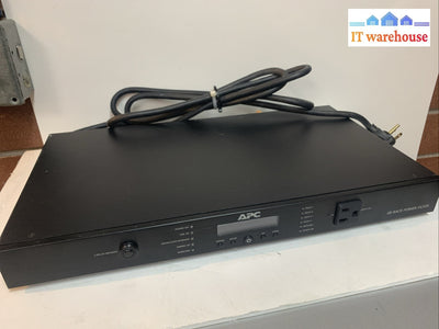 APC G5 Digital Rack Power Filter 8 Input G5BLK 15 Amp G Type 120V