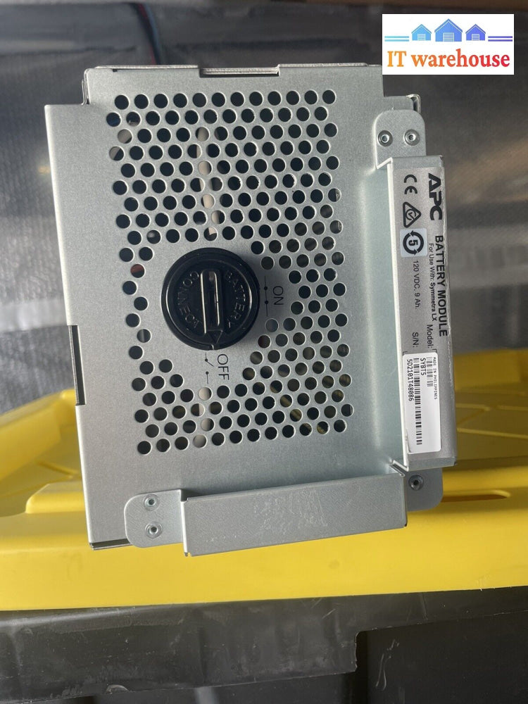 Apc Sybt5 Battery Mounting Enclosed-Cabinet Tray W/ Connectors (No Batteries)