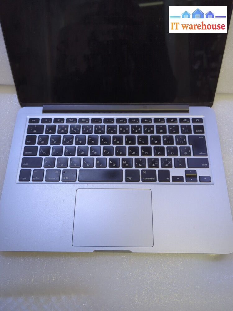Apple 13’’ MacBook Pro A1502 2015 Core i5-5257U 2.7GHz (No SSD FOR PARTS)
