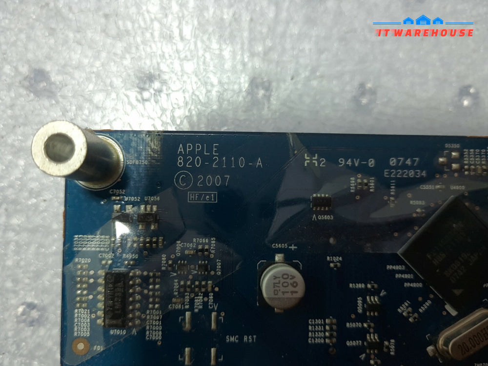 - Apple A1225 24" iMac Logic Board  2007 820-2110-A Tested (No CPU)
