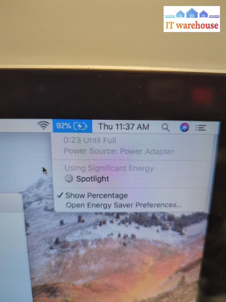 Apple A1278 Macbook Pro 13’’ Mid 2012 Intel I5 2.5Ghz/4Gb Ram/500Gb Hdd/10.13 -