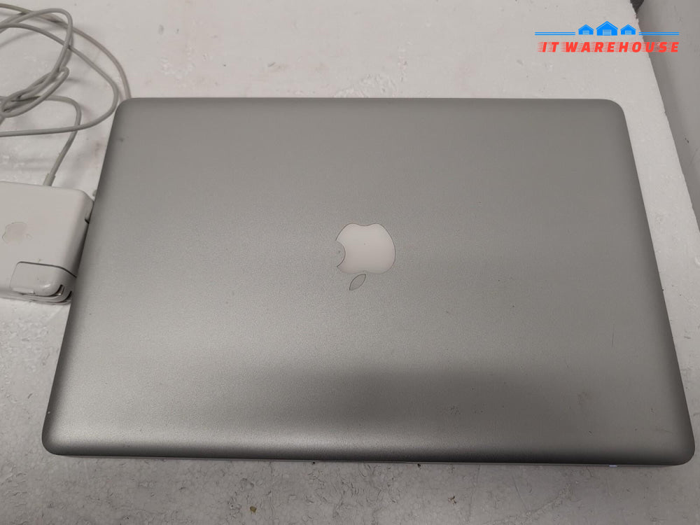 Apple A1286 2010 15" MacBook Pro i5-2.4GHz, 4GB RAM, 240GB SSD, High Sierra -