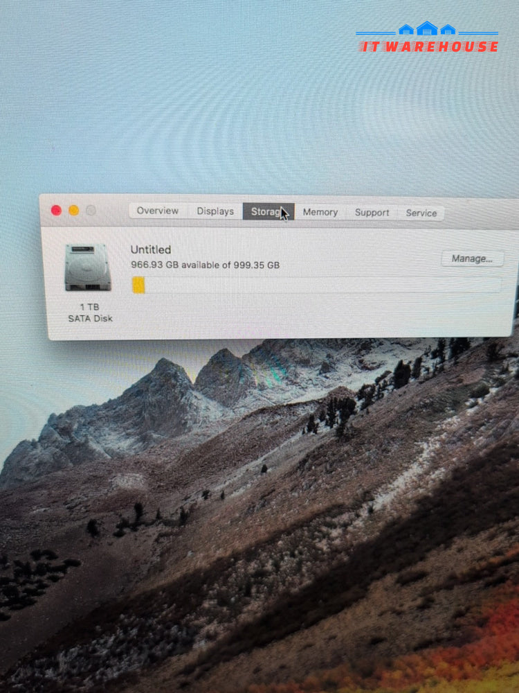 Apple A1419 iMac 27" 2013 Intel i5-3.2G/8GB /1TB HDD/10.13 (READ.local pickup) -