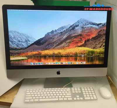 Apple A1419 iMac 27’’ 2013 Intel i5-4570/8GB /1.2TB HDD/10.13 (local pickup)-